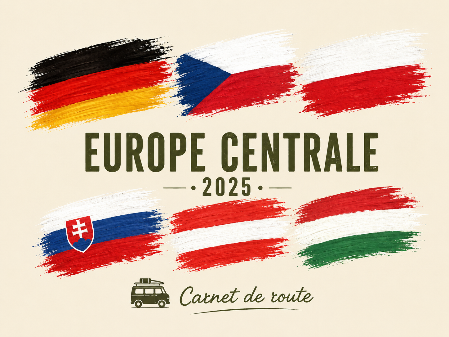 Carnet de route Europe centrale 2025