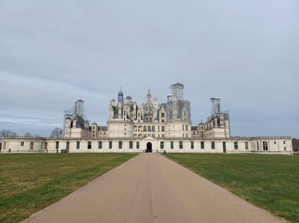 Le château de Chambord dans la vallée de la Loire